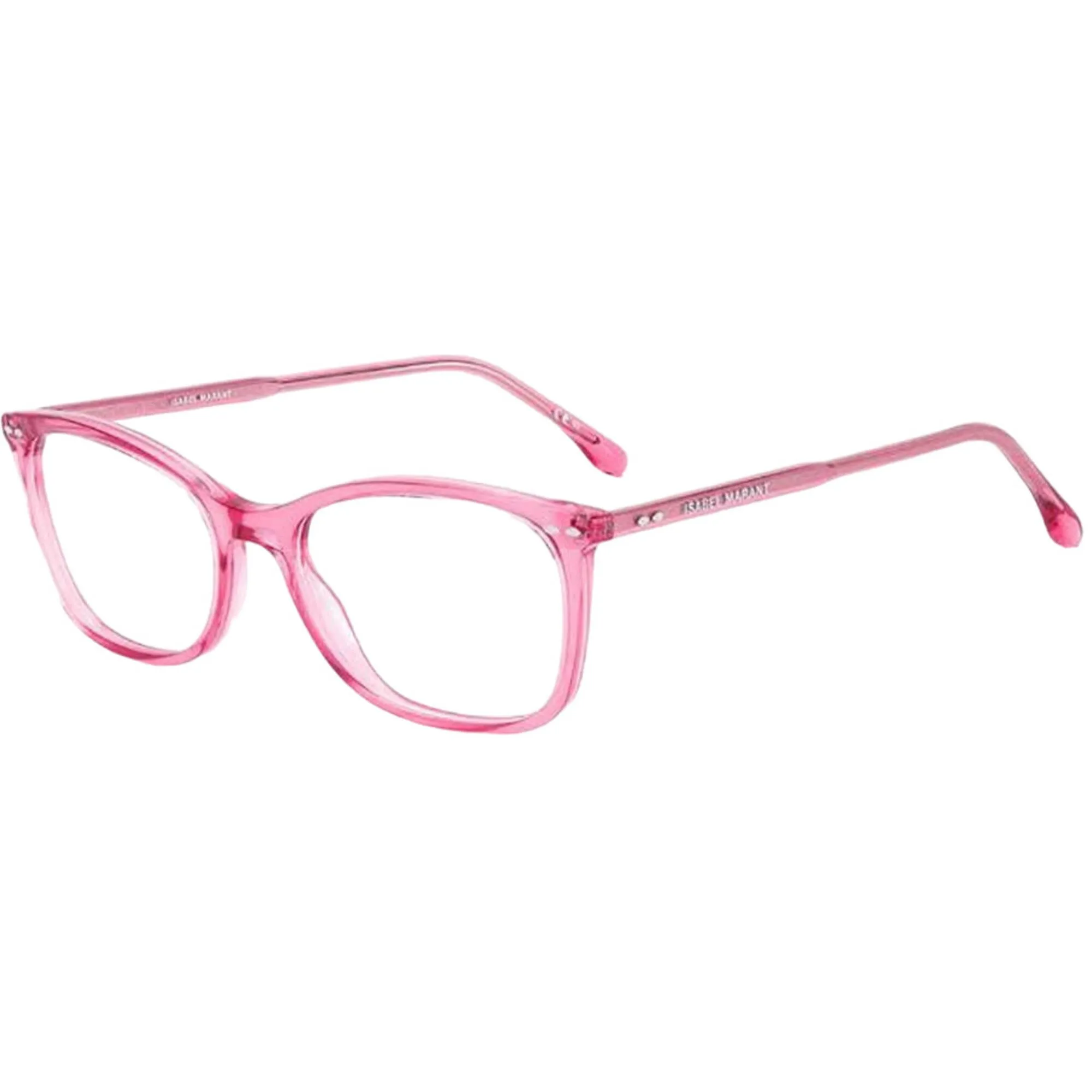 Isabel Marant Women's Eyeglasses - Pink Silver Plastic Frame Demo Lens | IM 0025 TJV