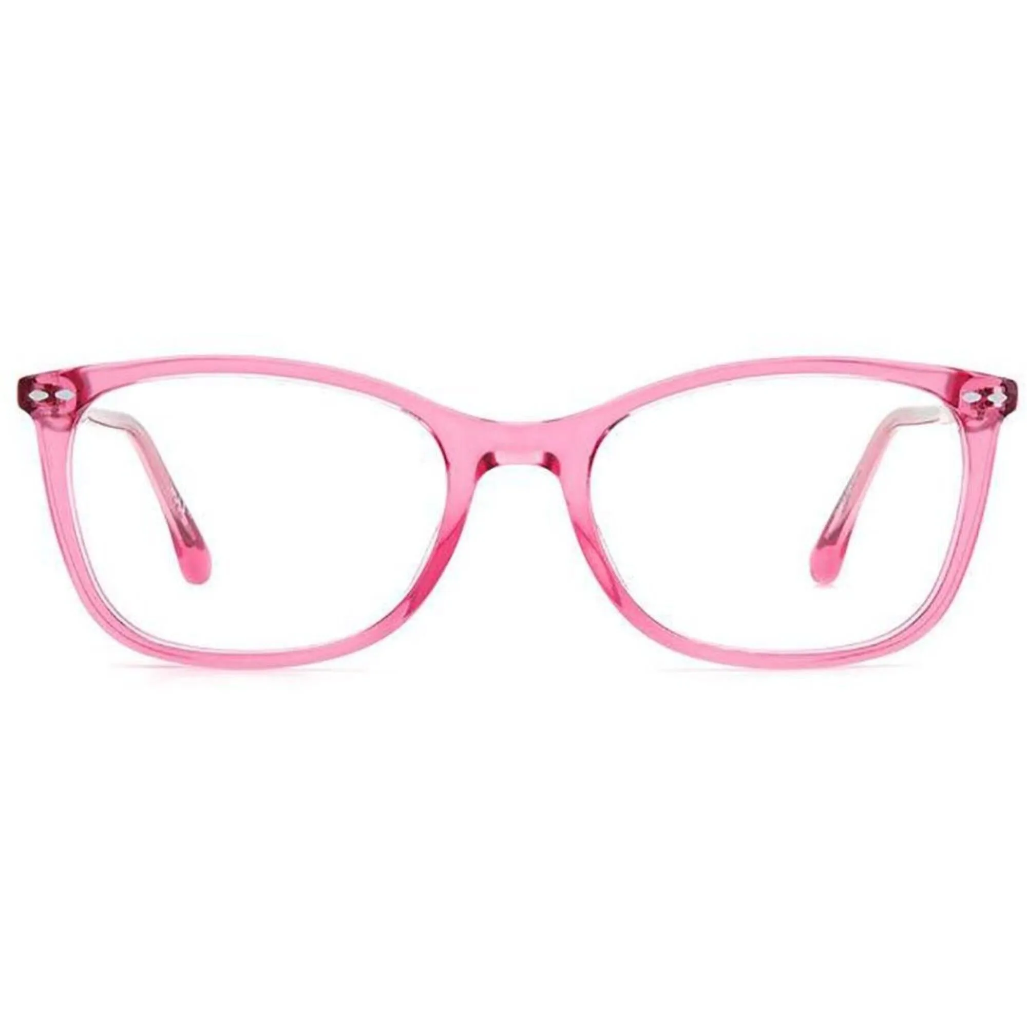 Isabel Marant Women's Eyeglasses - Pink Silver Plastic Frame Demo Lens | IM 0025 TJV