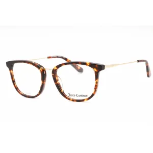 Juicy Couture Women's Eyeglasses - Havana Cat Eye Full Rim Frame | JU 219 0086 00
