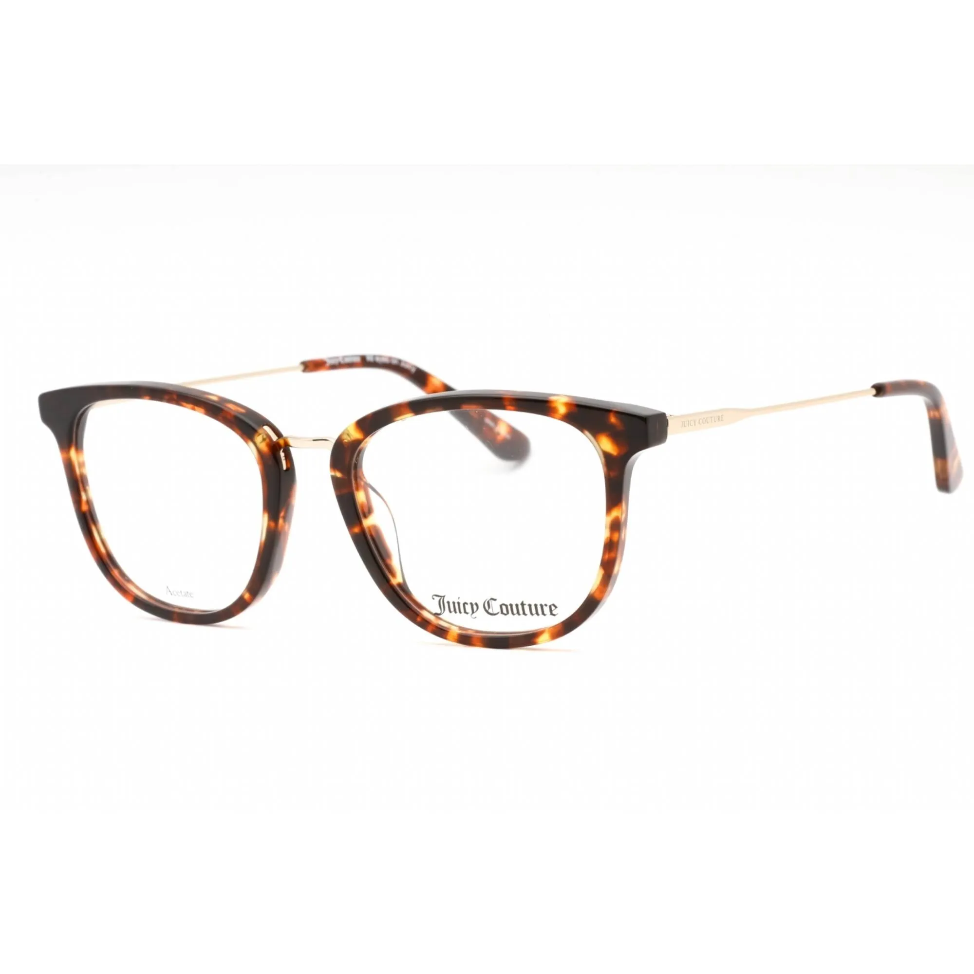 Juicy Couture Women's Eyeglasses - Havana Cat Eye Full Rim Frame | JU 219 0086 00