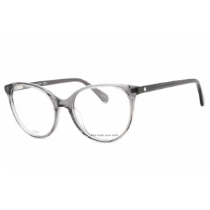 Kate Spade Men's Eyeglasses - Clear Demo Lens Grey Cat Eye Frame | Adelle 0KB7 00