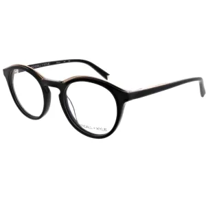 Kendall   Kylie Women's Eyeglasses - Black Acetate Frame Demo Lens | KKO112 NOELLE 1