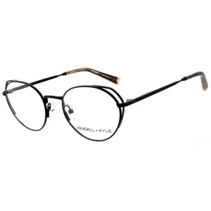 Kendall   Kylie Women's Eyeglasses - Black Metal Frame Demo Lens | KKO142 HELENA 1