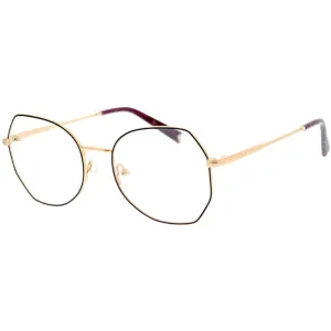 Kendall   Kylie Women's Eyeglasses - Black Metal Frame Demo Lens | KKO145 JOANNA 1