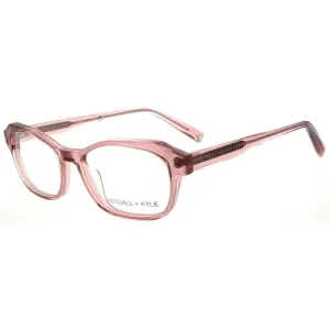 Kendall   Kylie Women's Eyeglasses - Burnt Blush Crystal Acetate Frame | KKO172 651
