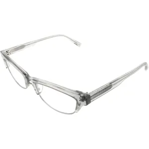 Kendall   Kylie Women's Eyeglasses - Grey Acetate Frame Demo Lens | KKO170 ROWIE 38