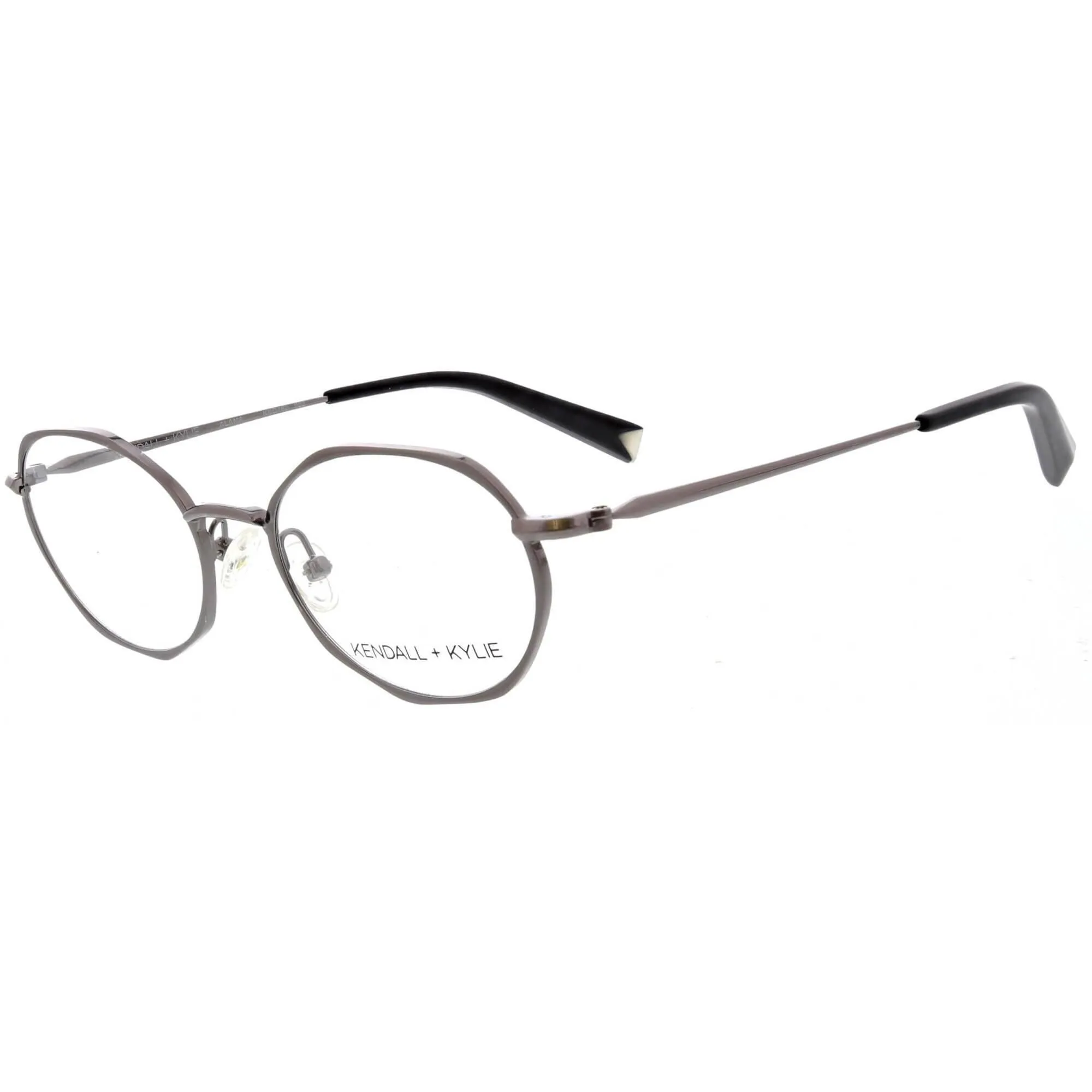 Kendall   Kylie Women's Eyeglasses - Gunmetal Metal Frame Demo Lens | KKO162 ALANA 3