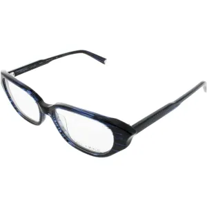 Kendall   Kylie Women's Eyeglasses - Striped Blue Acetate Frame | KKO171G TIANA 414