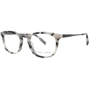 Kendall   Kylie Women's Eyeglasses - Taupe Brown Frame Demo Lens | Heidi 039 102G
