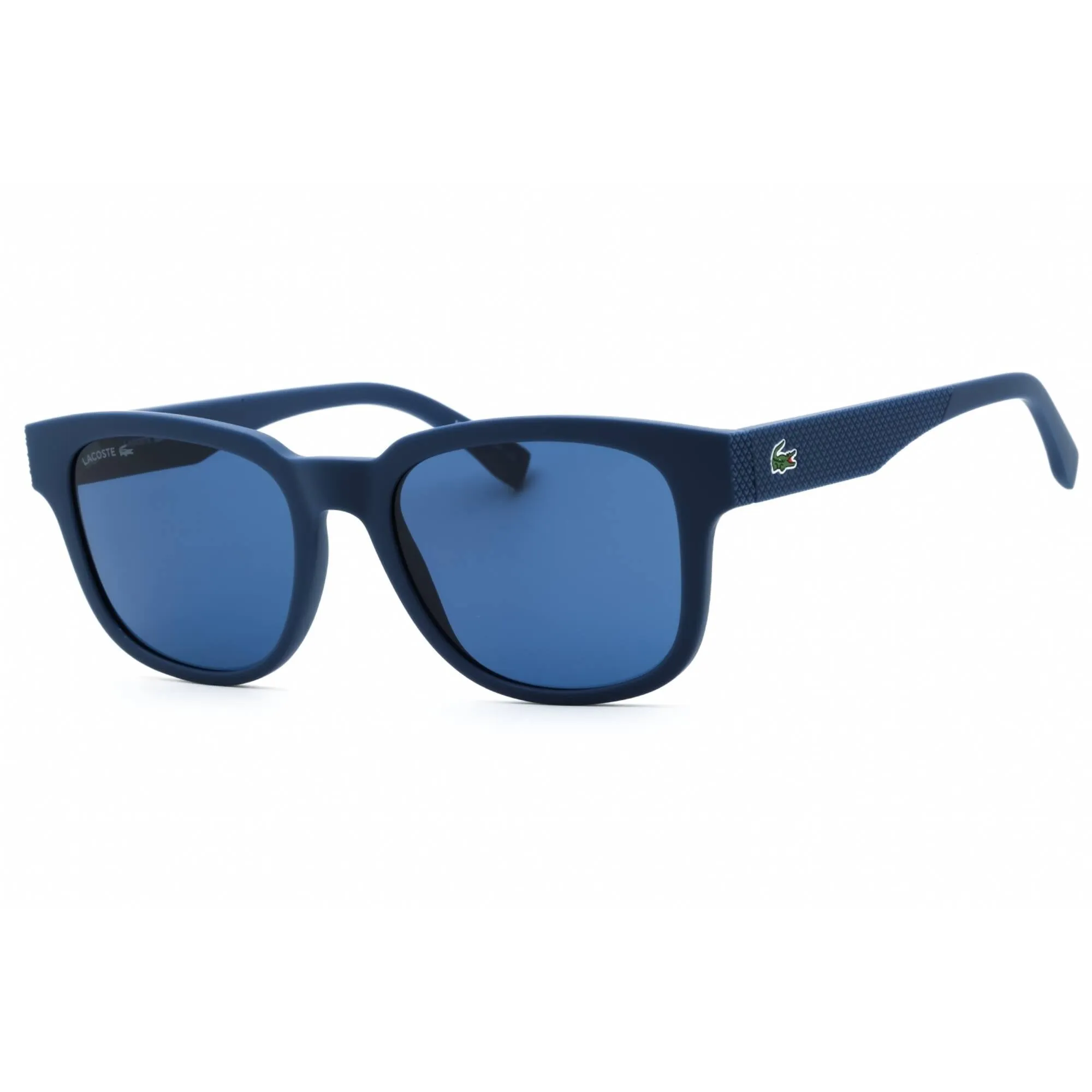 Lacoste Men's Sunglasses - Matte Blue Injected Propionate Square Frame | L982S 401