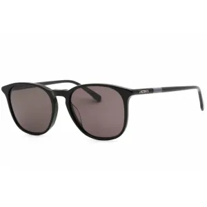 Lacoste Unisex Sunglasses - Grey Lens Black Round Shape Plastic Frame | L813S (001)
