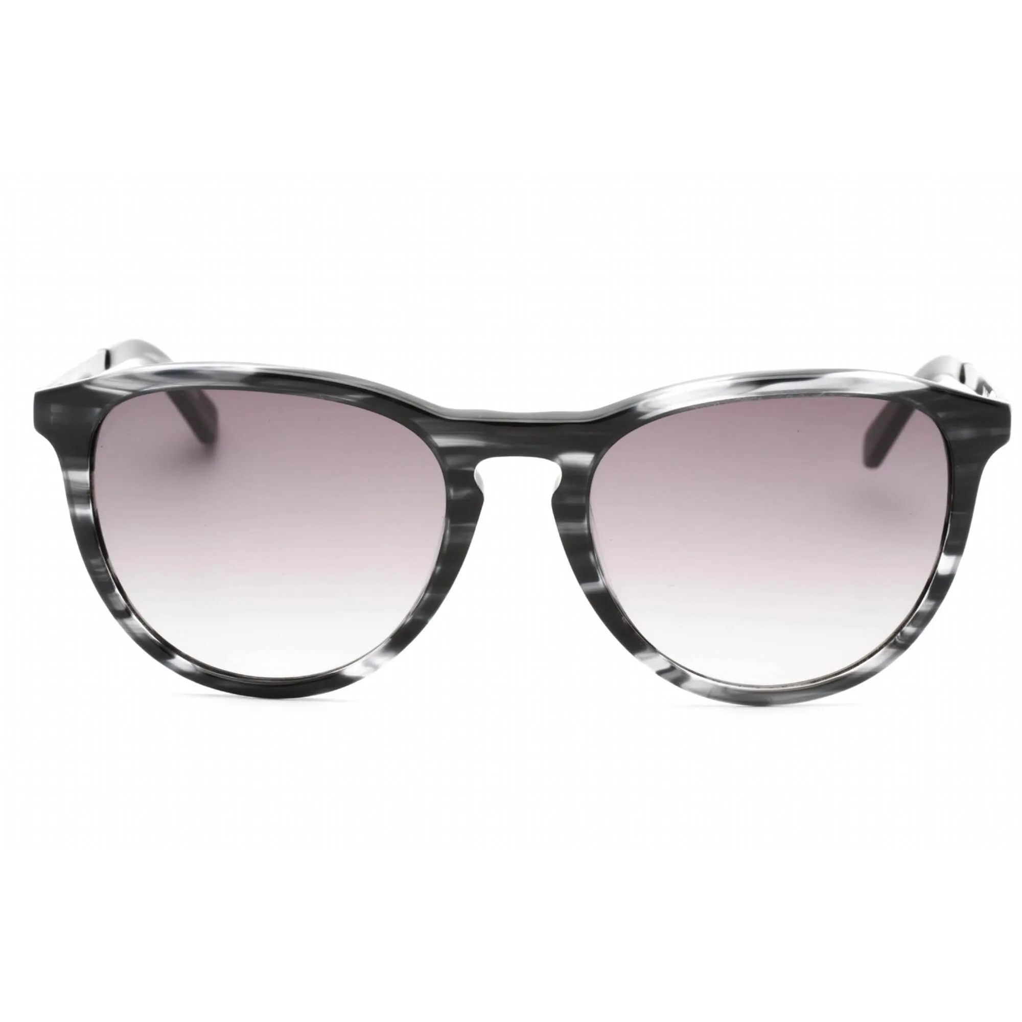 Lacoste Unisex Sunglasses - Grey Shaded Lens Grey Marble Round Frame | L708S 035