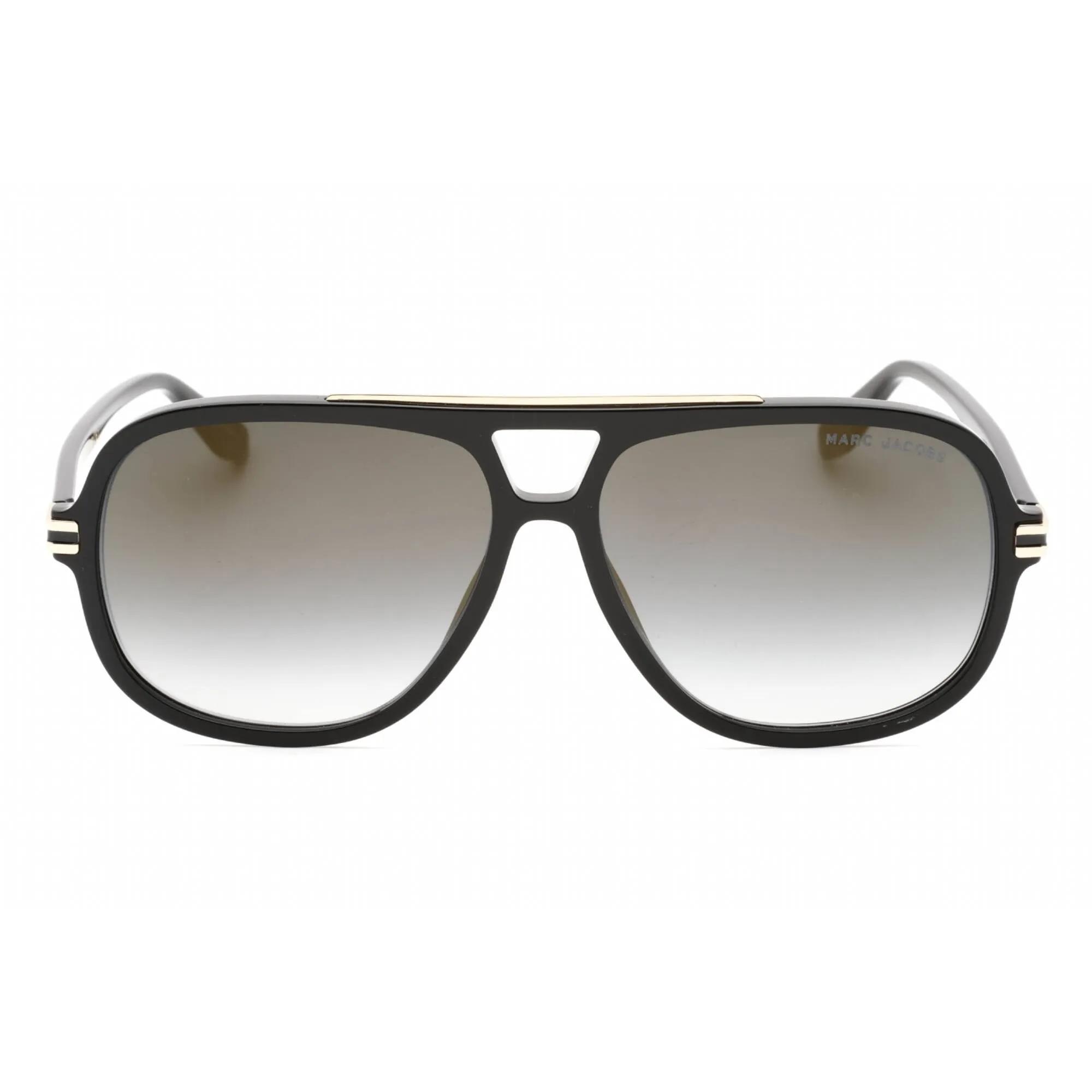 Marc Jacobs Men's Sunglasses - Black Pilot Frame Clear Demo Lens | MARC 468/S 807/FQ