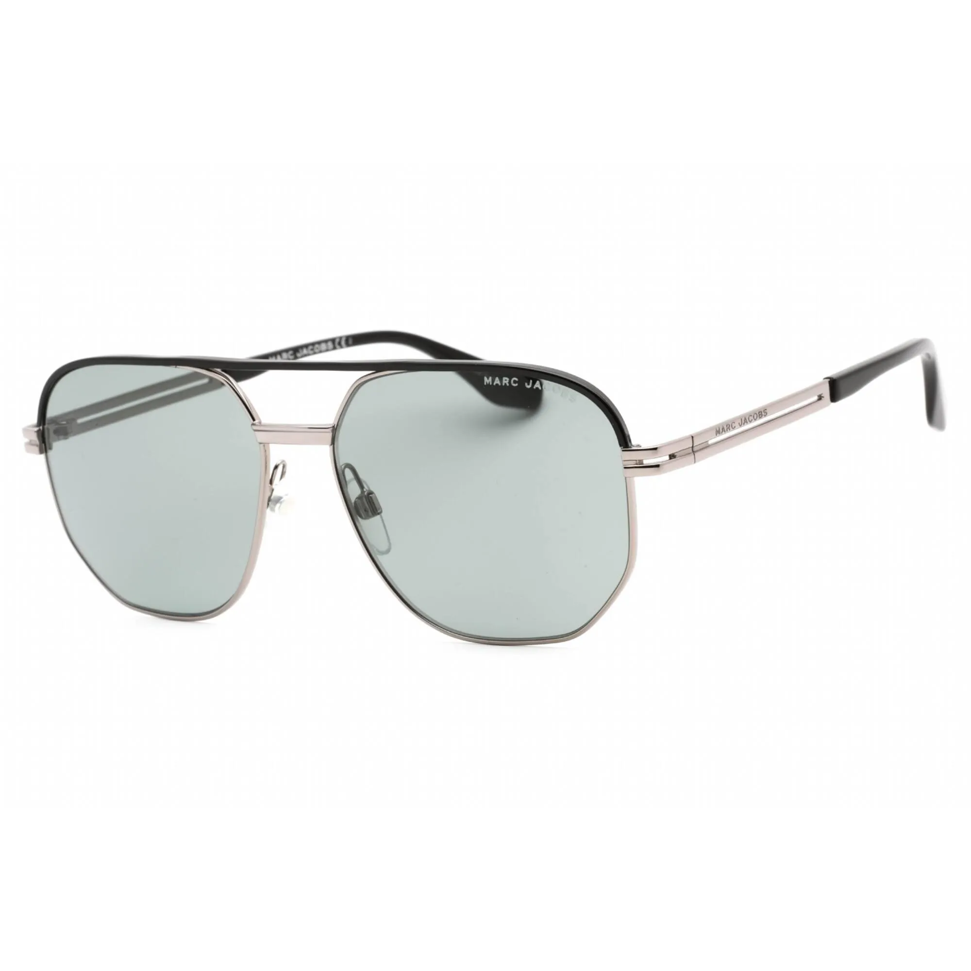 Marc Jacobs Unisex Sunglasses - Ruthenium Black Metal Cat Eye | MARC 469/S 085K QT