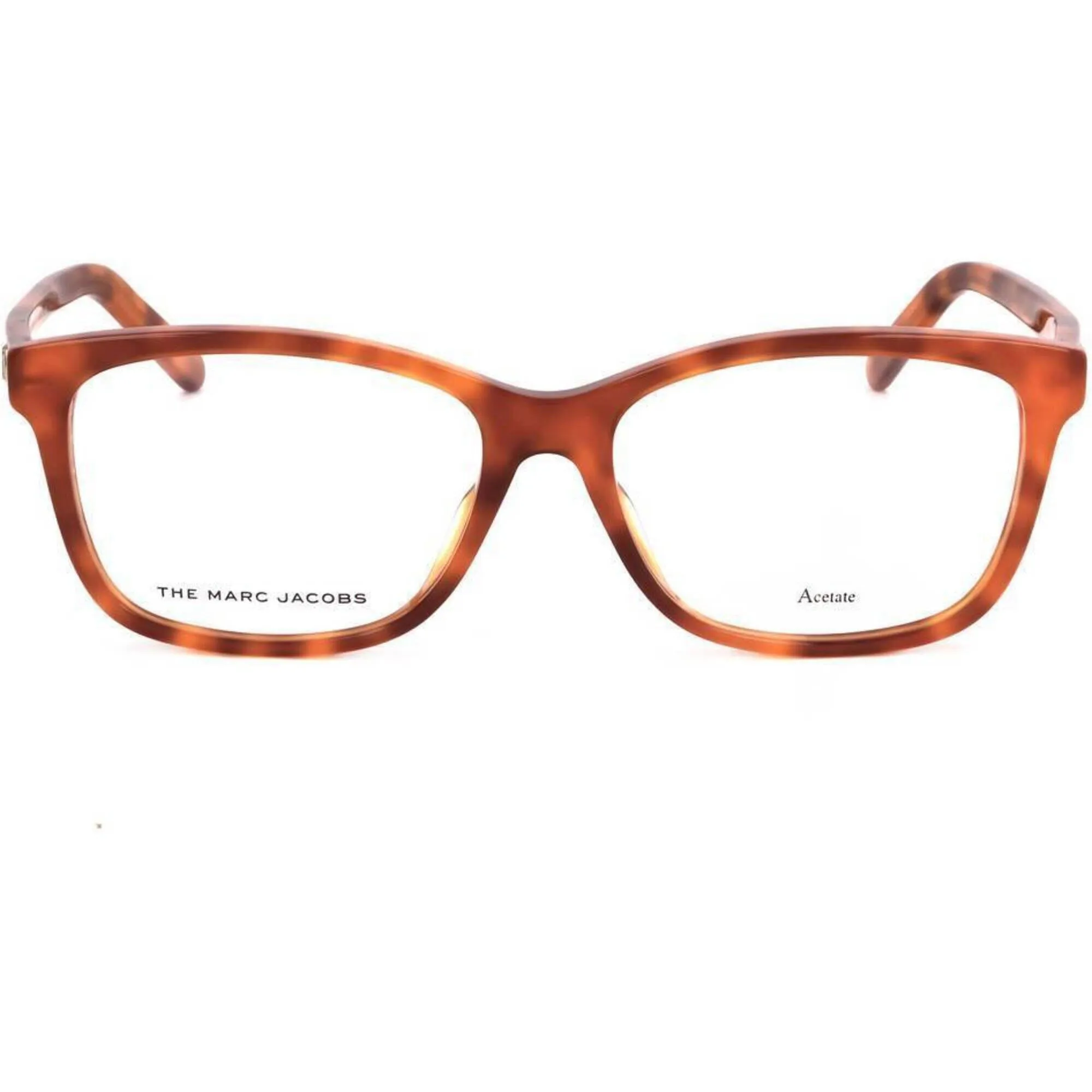 Marc Jacobs Women's Eyeglasses - Havana Rectangular Frame Demo Lens | MARC 558 005L
