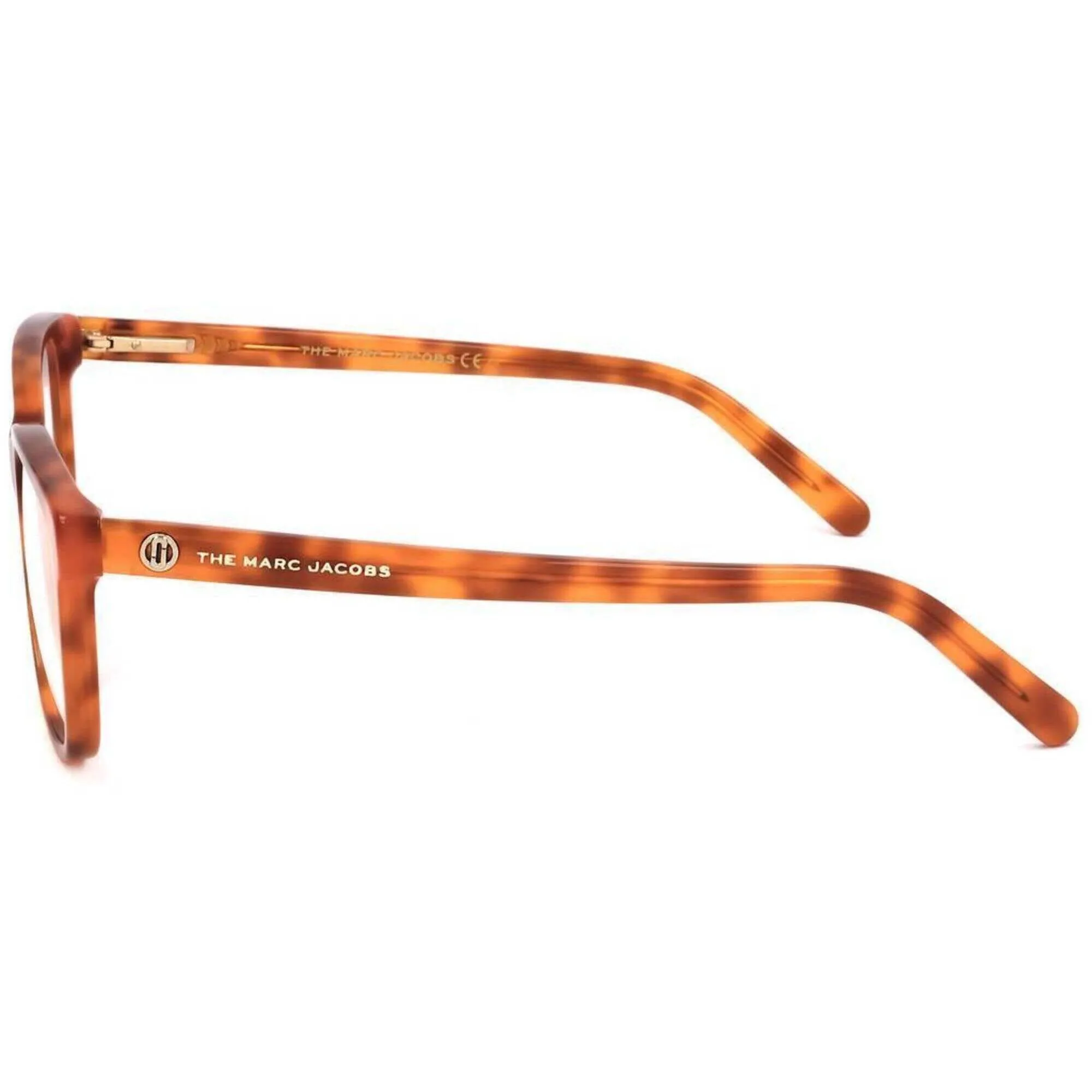 Marc Jacobs Women's Eyeglasses - Havana Rectangular Frame Demo Lens | MARC 558 005L