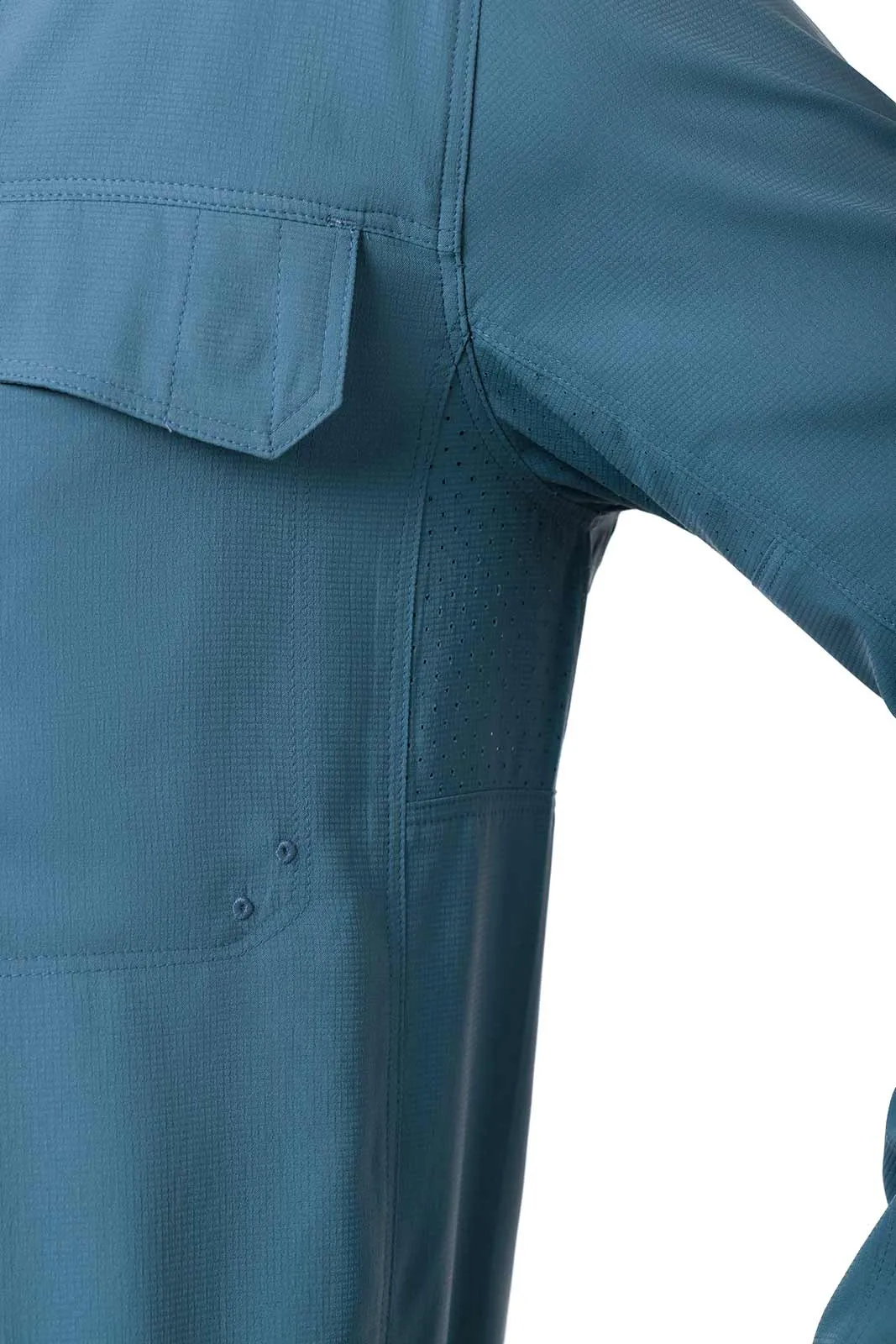 Men's Nassau Fishing Shirt | Blue Dusk