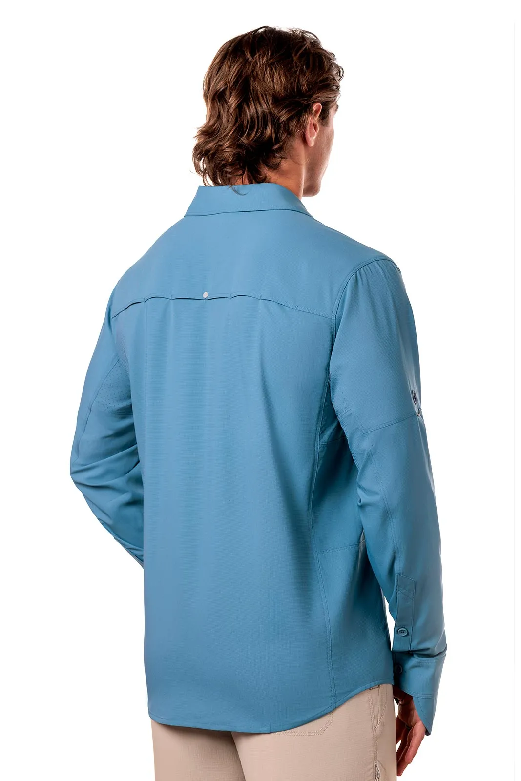 Men's Nassau Fishing Shirt | Blue Dusk