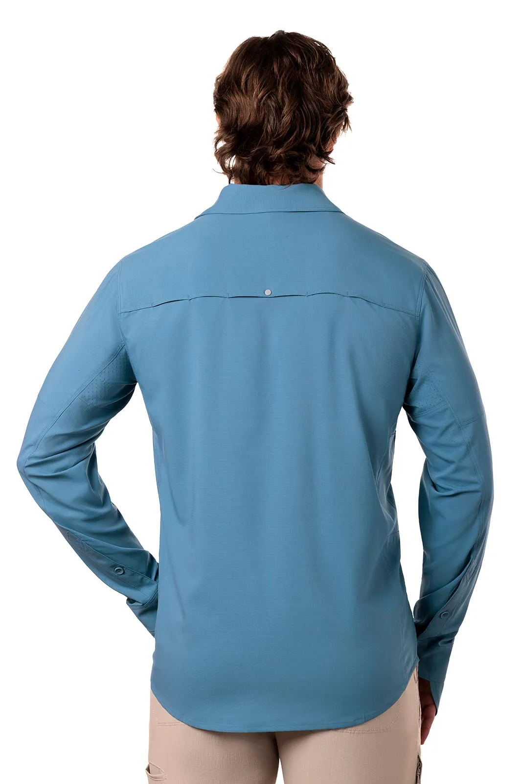 Men's Nassau Fishing Shirt | Blue Dusk