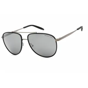 Michael Kors Men's Sunglasses - Matte Gunmetal Metal Aviator Frame | 0MK1132J 10236V