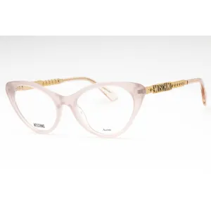 Moschino Women's Eyeglasses - Nude Acetate Cat Eye Shape Full Rim Frame | MOS626 FWM