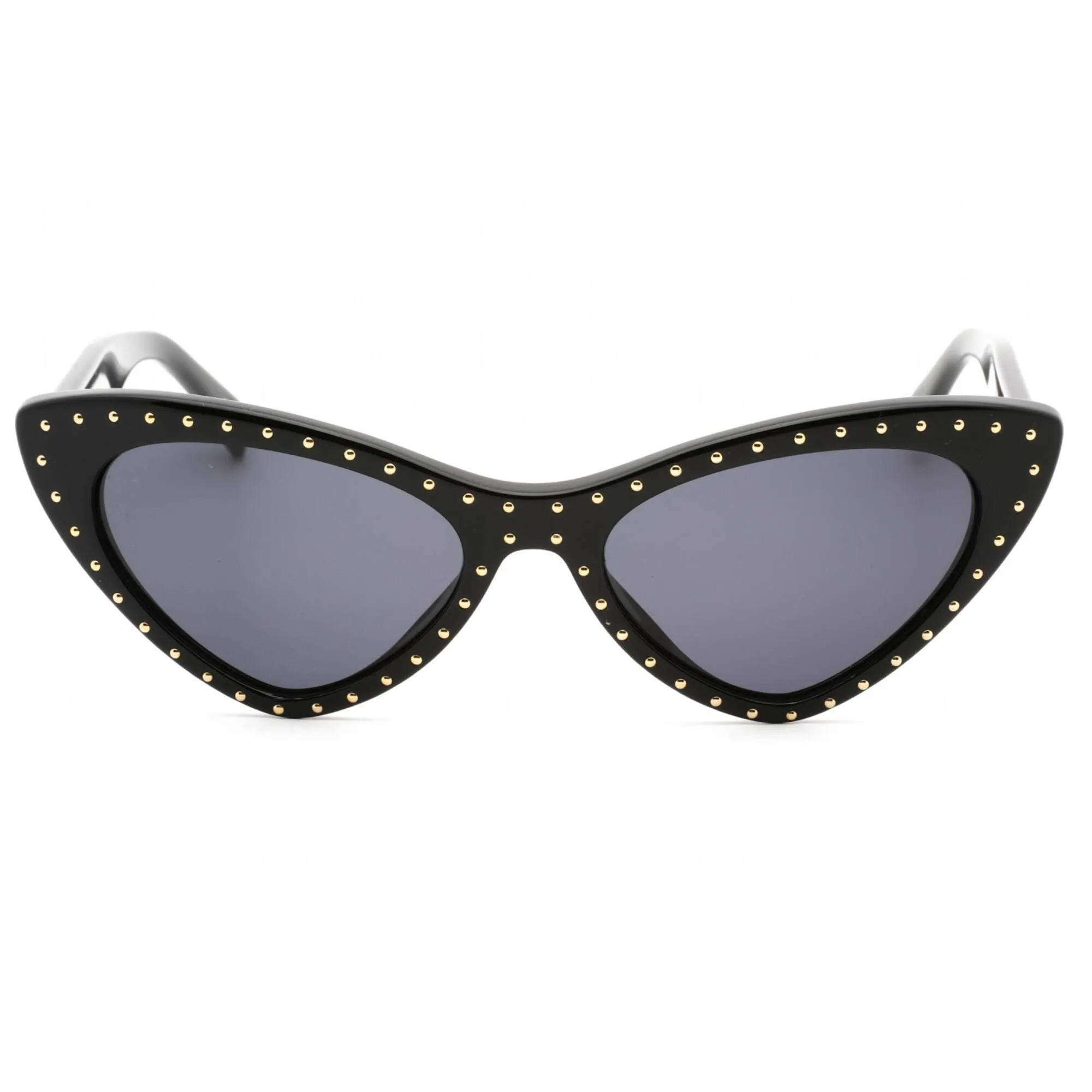 Moschino Women's Sunglasses - Black Plastic Cat Eye Full Rim Frame | MOS006/S 0807 IR