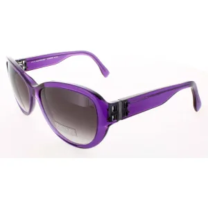 Mykita Unisex Sunglasses - Amethyst Full Rim Oval Frame | CATHERINE-AMETHYST 908