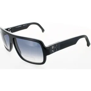 Mykita Unisex Sunglasses - Dark Blue Plastic | NO2 SUN-MARC-DARKBLUE-BLUE GRADIENT