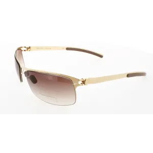 Mykita Unisex Sunglasses - Gold Line Metal Full Rim Frame | NO1 SUN-MIK-GOLD LINE 008