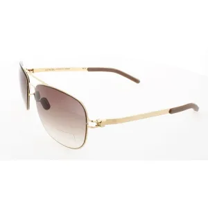 Mykita Unisex Sunglasses - Gold Line Pilot Frame | NO1 SUN-HOWARD-GOLD LINE 006