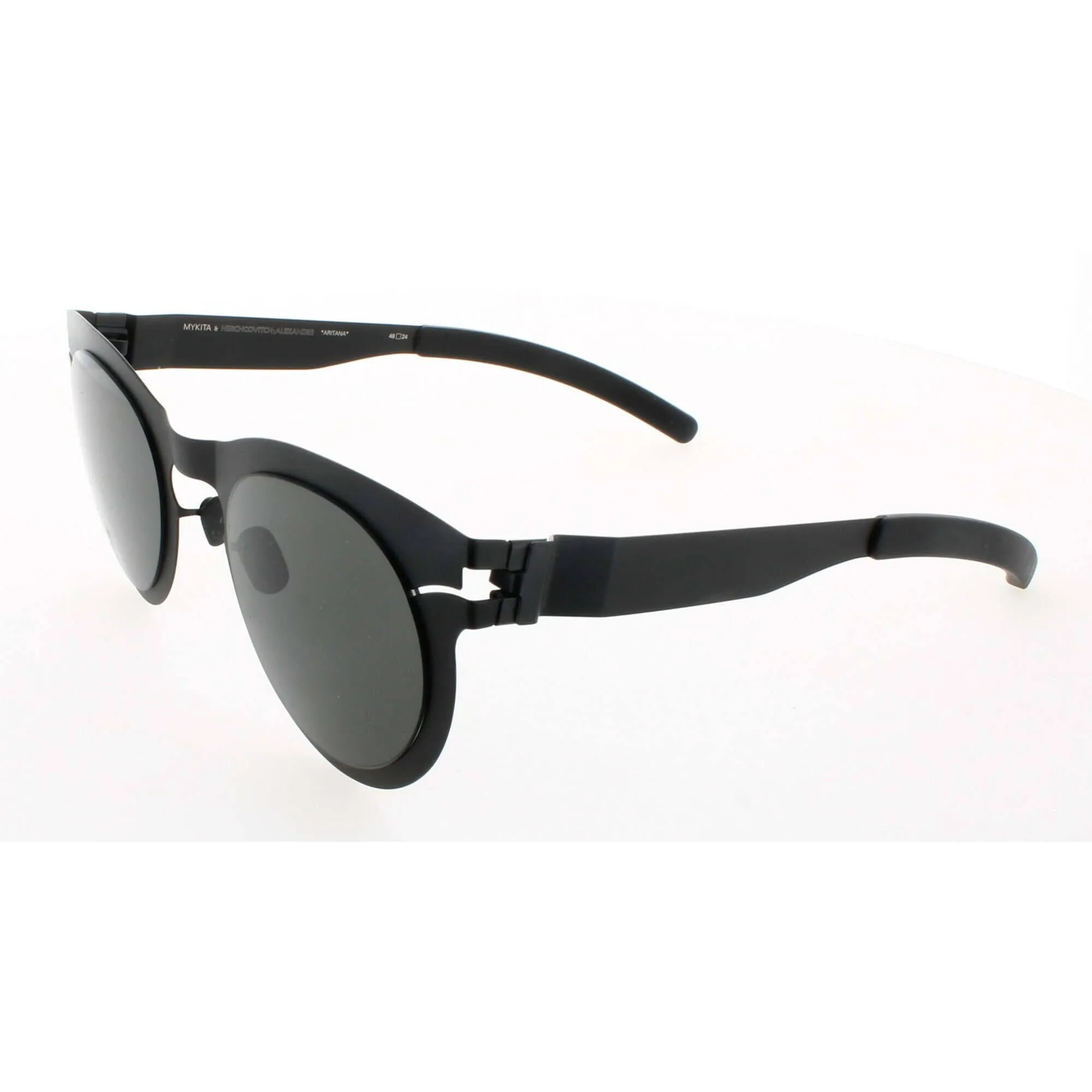 Mykita Unisex Sunglasses - Matte Black Full Rim Frame | COLLAB-ARITANA-MATT BLACK F25