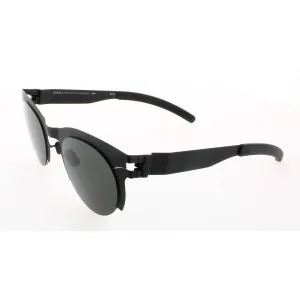 Mykita Unisex Sunglasses - Matte Black Round Frame | COLLAB-ANAI-MATT BLACK F25