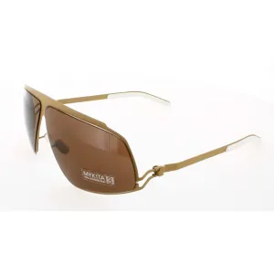 Mykita Unisex Sunglasses - Mustard Metal Frame | COLLABORATIONS-LUCIDUS-MUSTARD F24