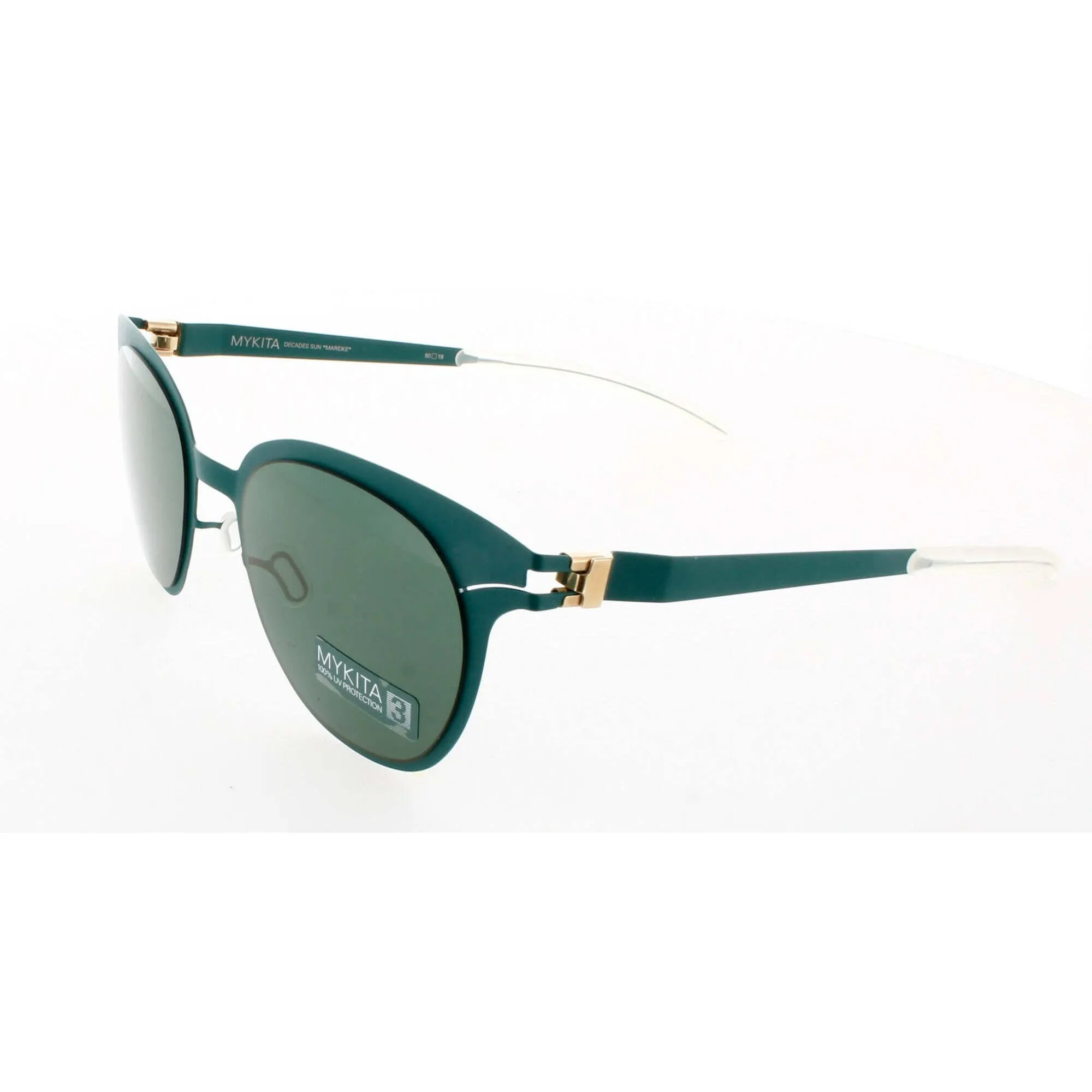Mykita Unisex Sunglasses - Opal Green Full Rim Frame | DECADES-MAREIKE-OPAL 140