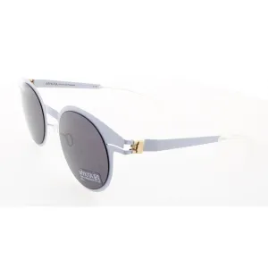 Mykita Unisex Sunglasses - Pastel Grey Round Frame | NO1 SUN-MARLENE-PASTEL GREY 141