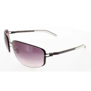 Mykita Unisex Sunglasses - Purple Metal Rectangular Frame | NO1 SUN -GINGER-PURPLE