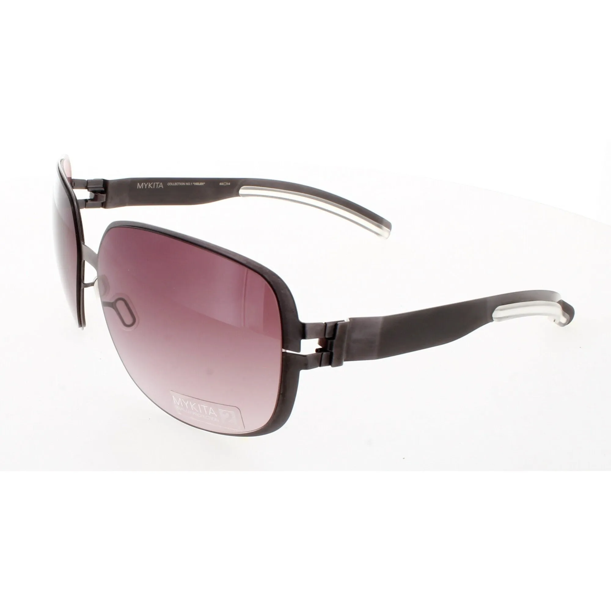 Mykita Unisex Sunglasses - Purple Square Full Rim Frame | NO1 SUN-HELEN-PURPLE 010