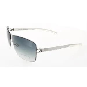 Mykita Unisex Sunglasses - Silver Line Cat Eye Frame | NO1 SUN-LINDA-SILVER LINE 007