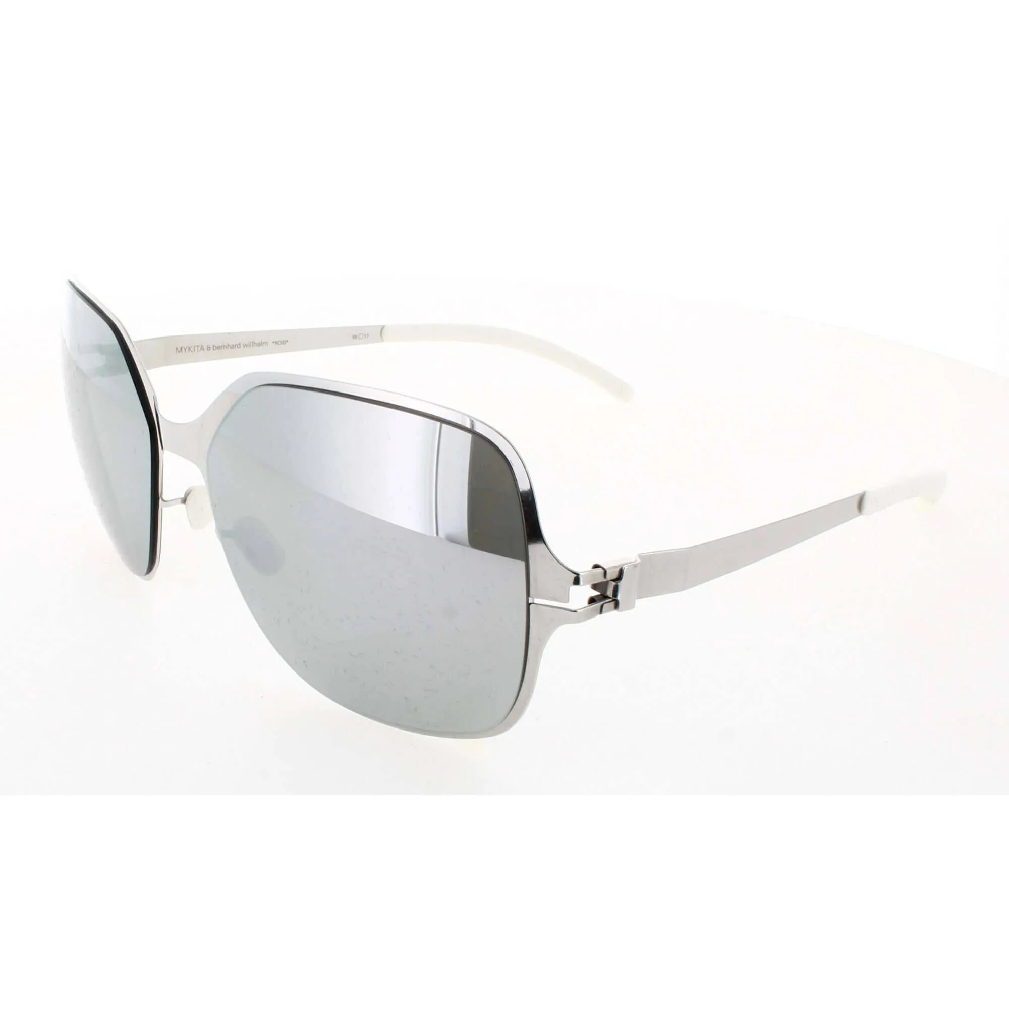 Mykita Unisex Sunglasses - Silver Tone Full Rim Frame | COLLAB-ROSI-SILVER 039 F10