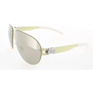 Mykita Unisex Sunglasses - Sulfur Full Rim Metal Frame | COLLAB-WASTL-SULFUR F63