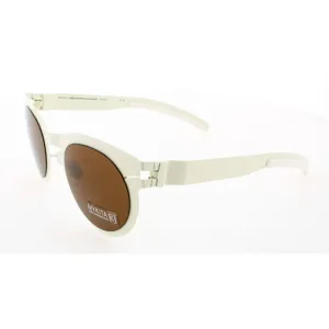 Mykita Unisex Sunglasses - Vanilla Full Rim Metal Frame | COLLAB-ARITANA-VANILLA F39