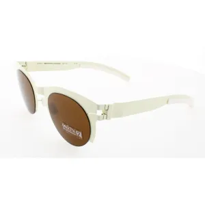 Mykita Unisex Sunglasses - Vanilla Round Full Rim Frame | NO1 SUN-ANAI-VANILLA F39