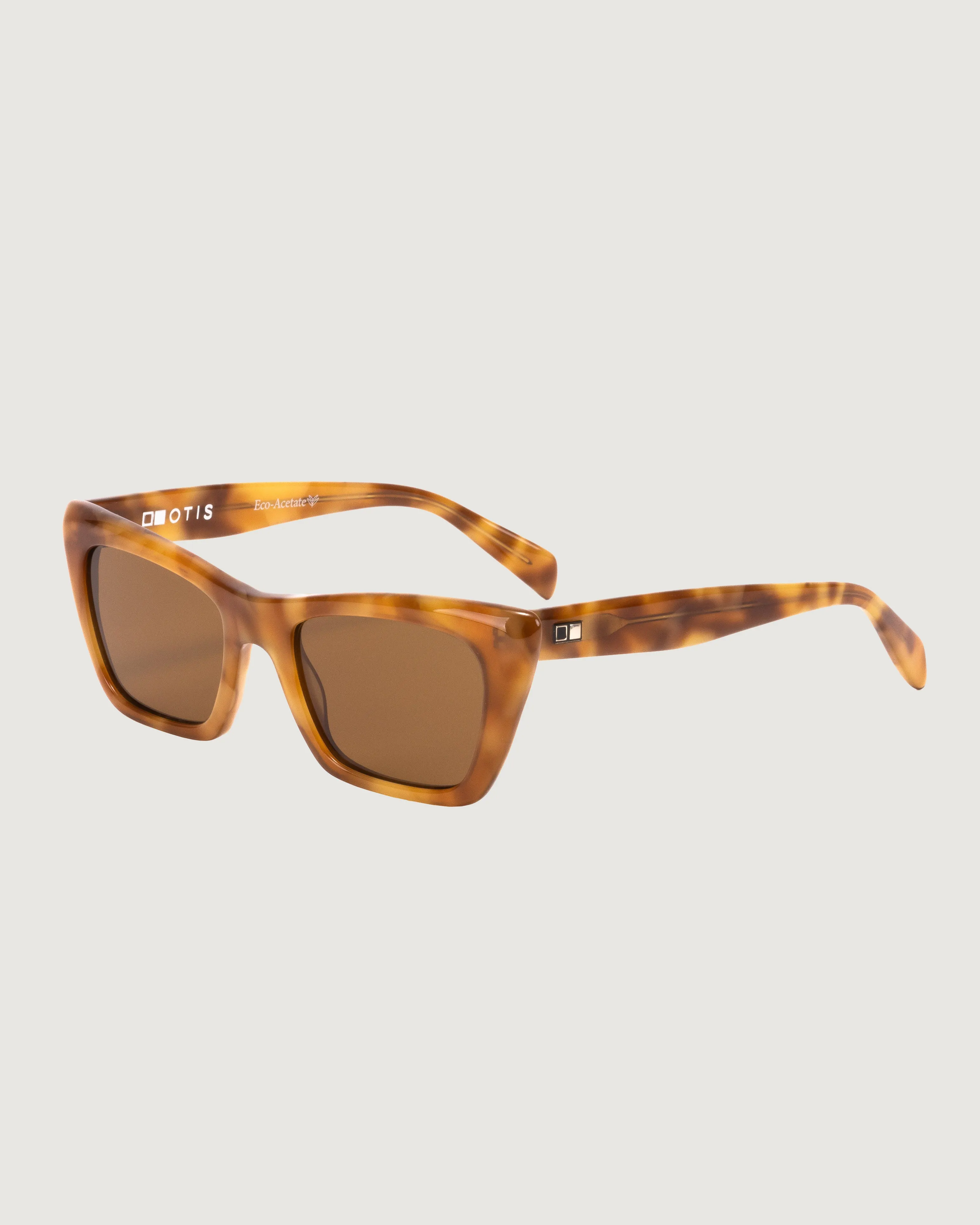 OTIS Currents Sunglasses - Eco Havana Citrine/Brown