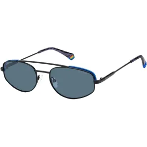 Polaroid Unisex Sunglasses - Black Azure Metal Frame | POLAROID PLD 6130/S 0OY4/C3