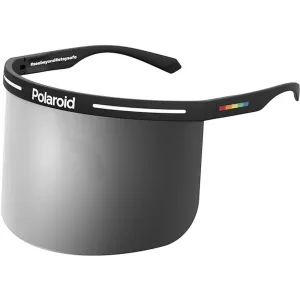 Polaroid Unisex Sunglasses - Black Grey Shield Frame | POLAROID PLD 7038/S 008A/T4