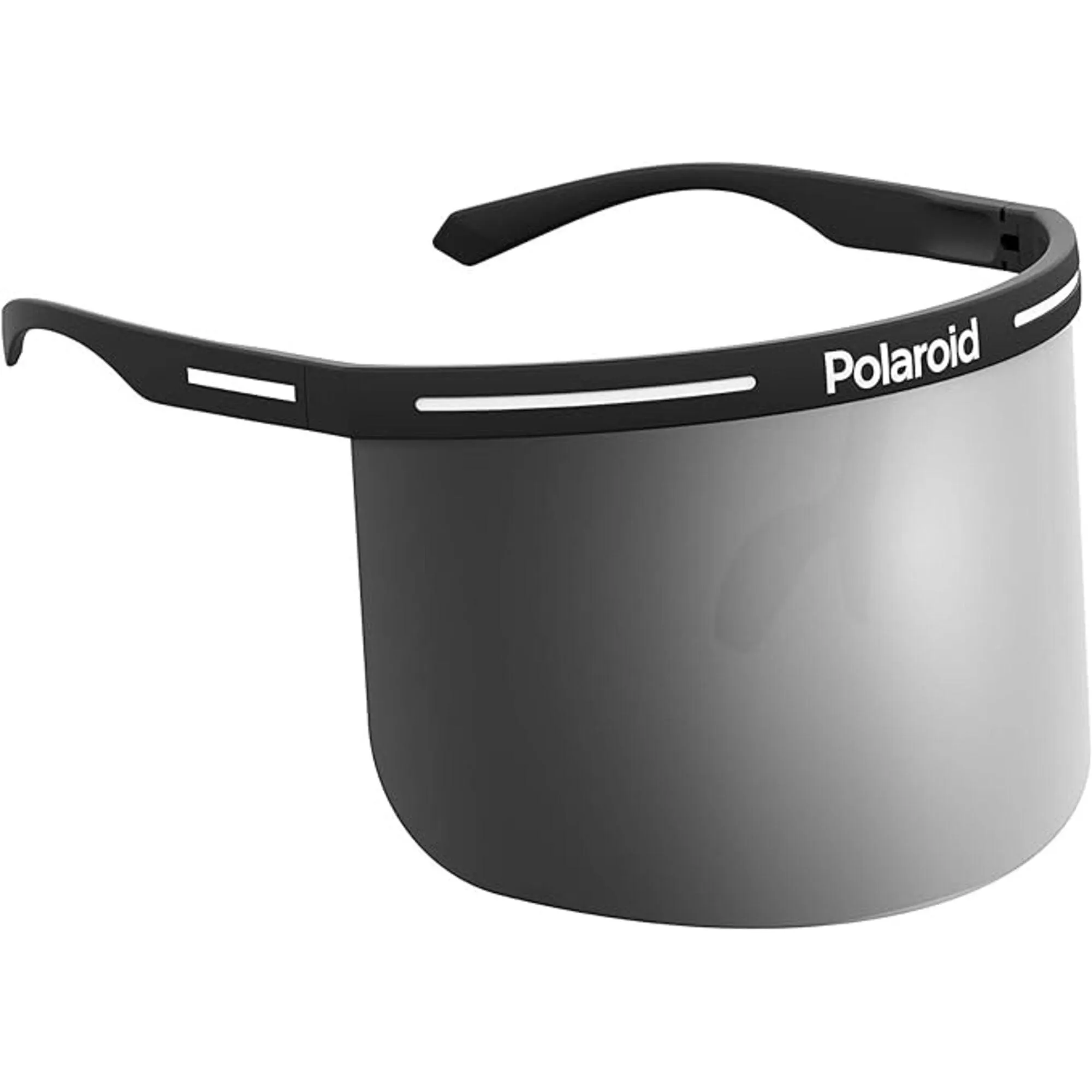 Polaroid Unisex Sunglasses - Black Grey Shield Frame | POLAROID PLD 7038/S 008A/T4