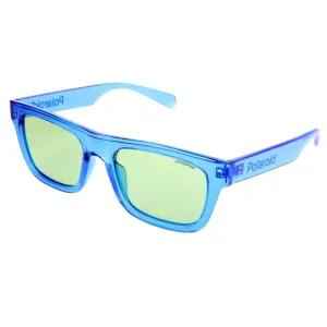 Polaroid Unisex Sunglasses - Blue Rectangular Frame | POLAROID PLD 6050/S 0PJP/UC
