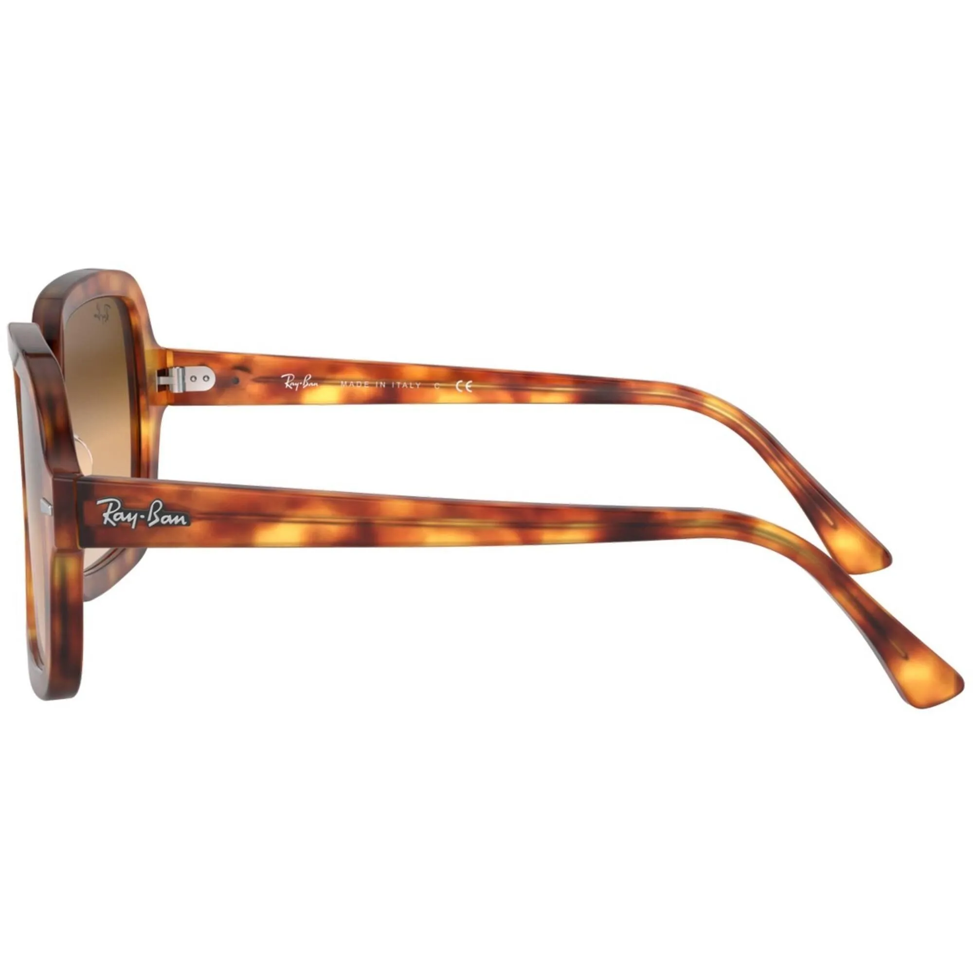 Ray Ban Women's Sunglasses - Brown Gradient Lens Red Havana Frame | ORB2188 130051 53