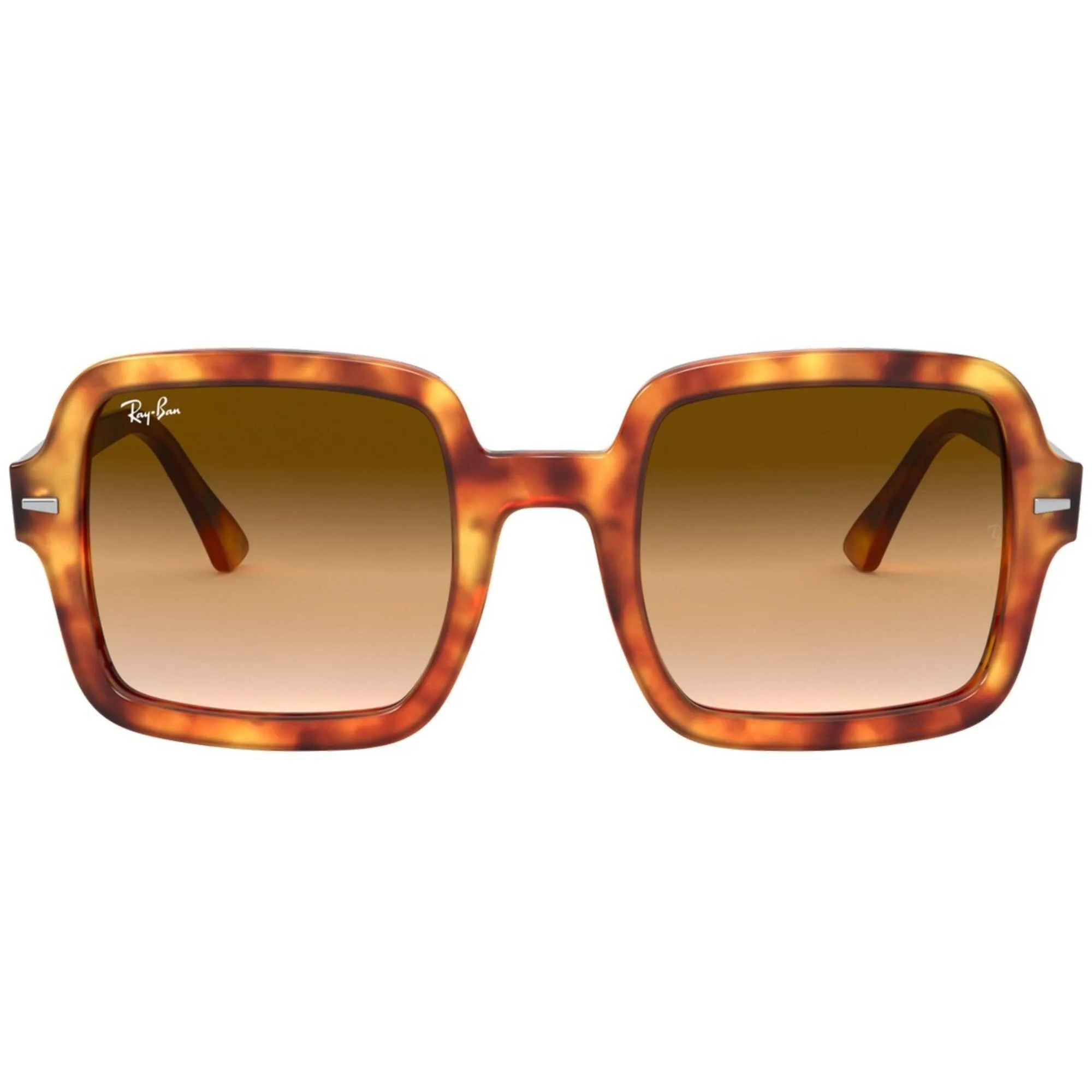 Ray Ban Women's Sunglasses - Brown Gradient Lens Red Havana Frame | ORB2188 130051 53
