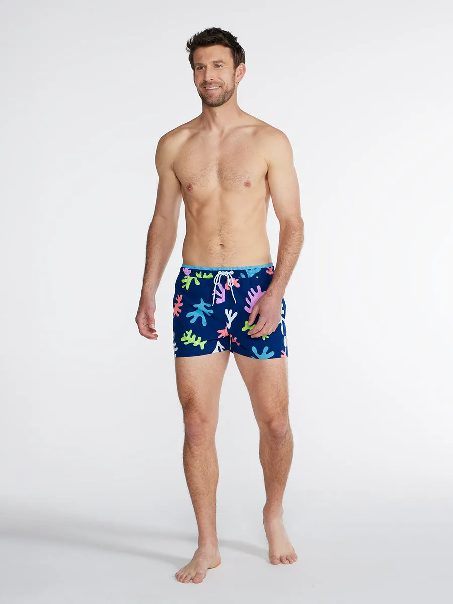 The Cape Corals 4" (Classic Swim Trunk)